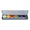 Aqua Face- and Bodypaint palette 6 colours HALLOWEEN