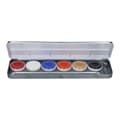 Aqua Face- and Bodypaint HOLLAND palette 6 colours