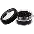 BLACK Biodegradable Face- and Bodyglitter 6ml.