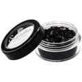BLACK Biodegradable Face- and Bodyglitter Chunky Mix 6ml.