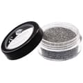 SILVER Biodegradable Face- and Bodyglitter Fine 6ml.