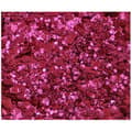 DARK ROSE Biodegradable Face- and Bodyglitter Chunky mix 6ml.