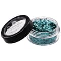TURQUOISE Biodegradable Face- and Bodyglitter Chunky Mix 6ml.