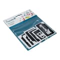 Cute Glitter Tattoo Stencils (12 pcs)