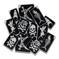 Pirate Glitter Tattoo Stencils (12 pcs)
