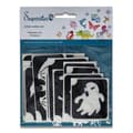 Halloween XL Glitter Tattoo Stencils (24 pcs)