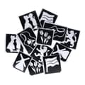 Typisch Hollands Glitter Tattoo Stencils (12 pcs)