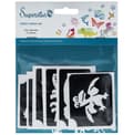 Dino Glitter Tattoo Stencils (12 pcs)