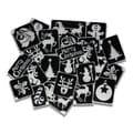 Christmas XL Glitter Tattoo Stencils (24 pcs)