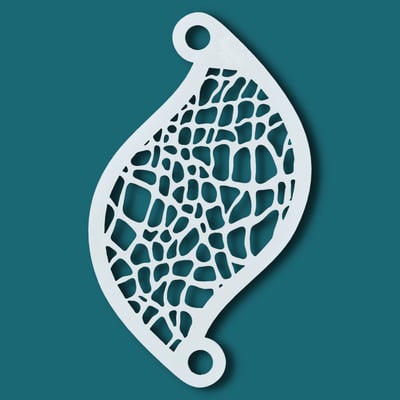 Face Paint Stencil REPTILE