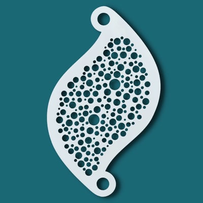 Face Paint Stencil BUBBLE