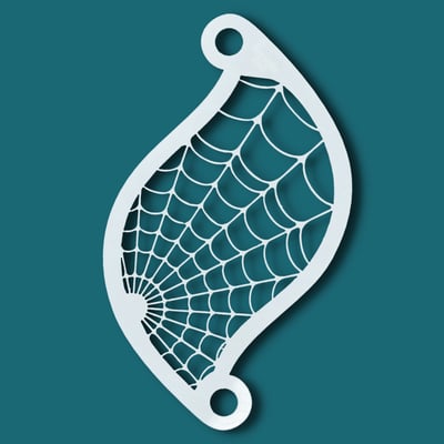 Face Paint Stencil SPIDERWEB