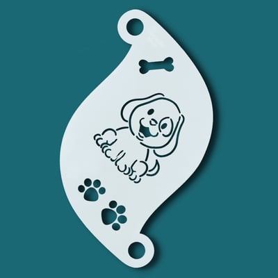 Face Paint Stencil CUTE DOG