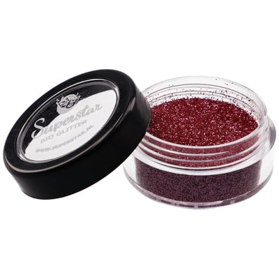 ROSE PINK Biodegradable Face- and Bodyglitter Fine 6ml.