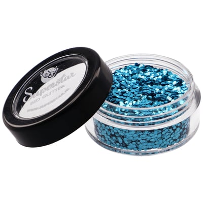 SKY BLUE Biodegradable Face- and Bodyglitter 6ml.