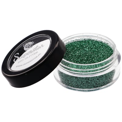 SPRING GREEN Biodegradable Face- and Bodyglitter Fine 6ml.