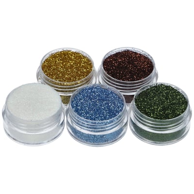 Winter Glitter Set for Glitter Tattoo 5 x 5ml