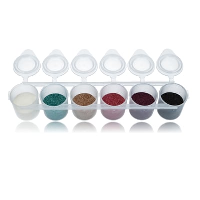Biodegradable Glamour Fine Glitter mix 90 ml.