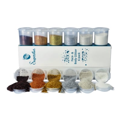 Precious Gem Glitter Mix Sixpack 90 ml.