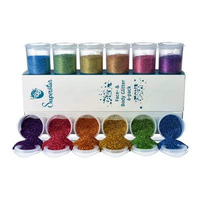 Summer Festival Glitter Mix Sixpack 90 ml.
