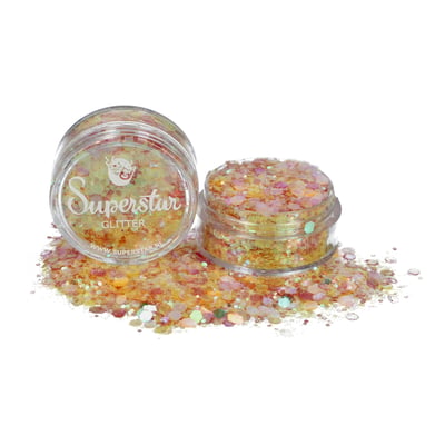 Golden Mermaid Chunky Glitter mix 8 ml.