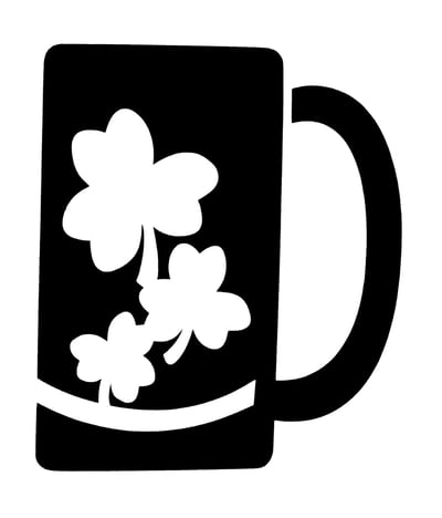 Clover Beer Mug