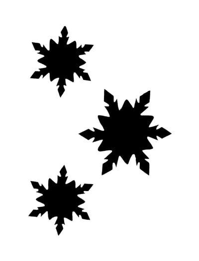 3 Snowflakes