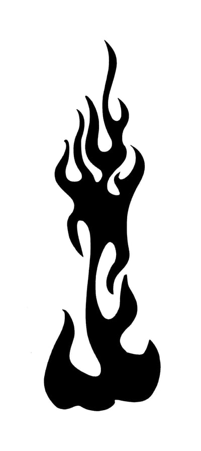 Flames Rising