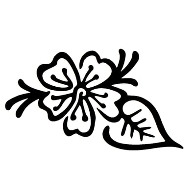 Henna Flower