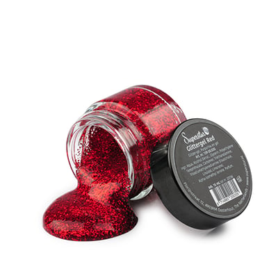 Glittergel Red 15 ml