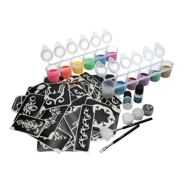 Glitter tattoos