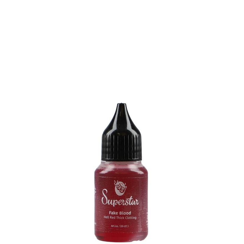 Fake Blood, hell red thick clotting 20 ml.