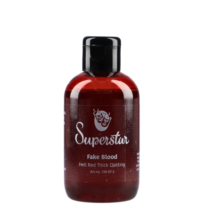 Fake Blood, hell red thick clotting 100 ml.