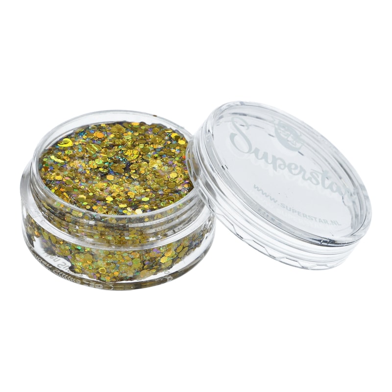 Chunky Glitter Cream Golden Sunlight