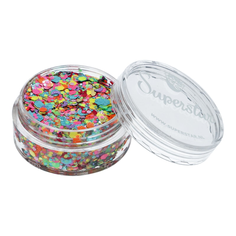 Chunky Glitter Cream Colour Splash