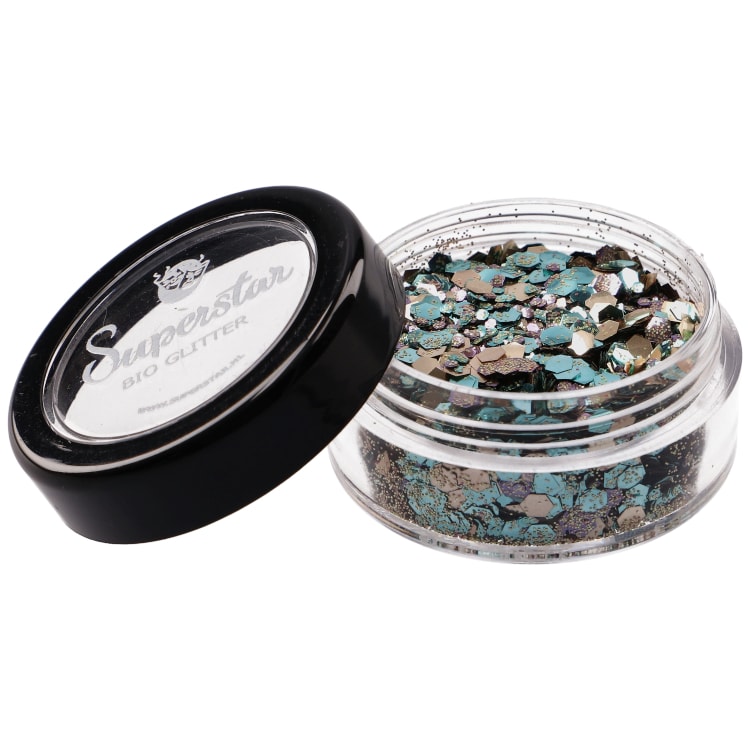 TASHMARINE Biodegradable Face- and Bodyglitter Chunky Mix 6ml.