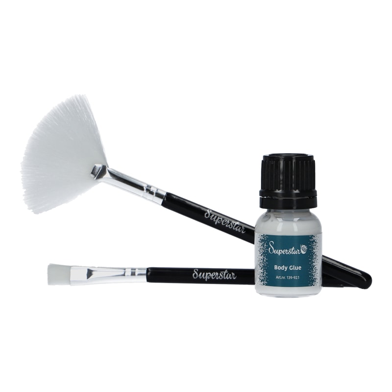 Brush & Glue (9 ml.) set for Glitter Tattoo