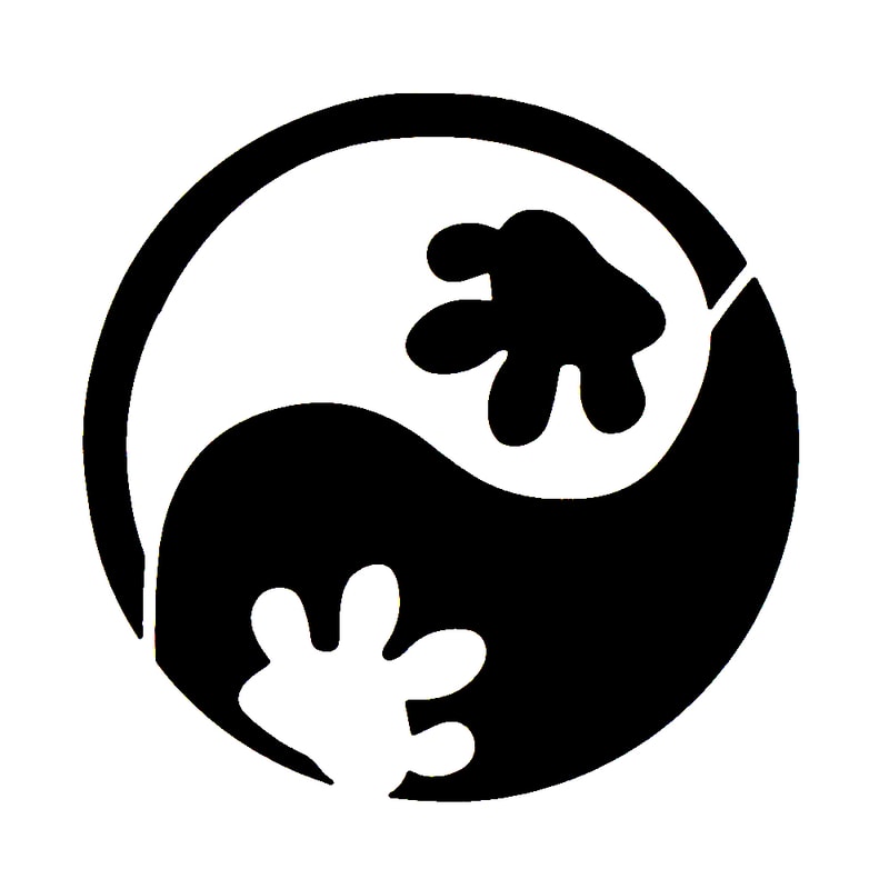 Yin Yang Puppy